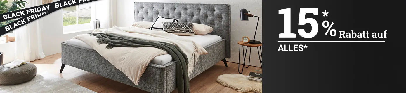 Aktionsbanner mit dem Hinweis auf Rabatt für bestimmte Kategorien