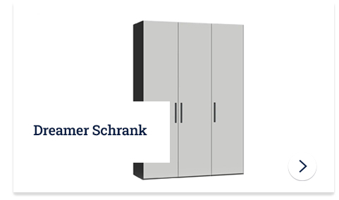 grauer Kleiderschrank