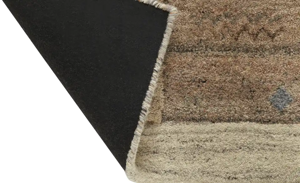 Kurzflorteppich Uvita Noir, Detailansicht