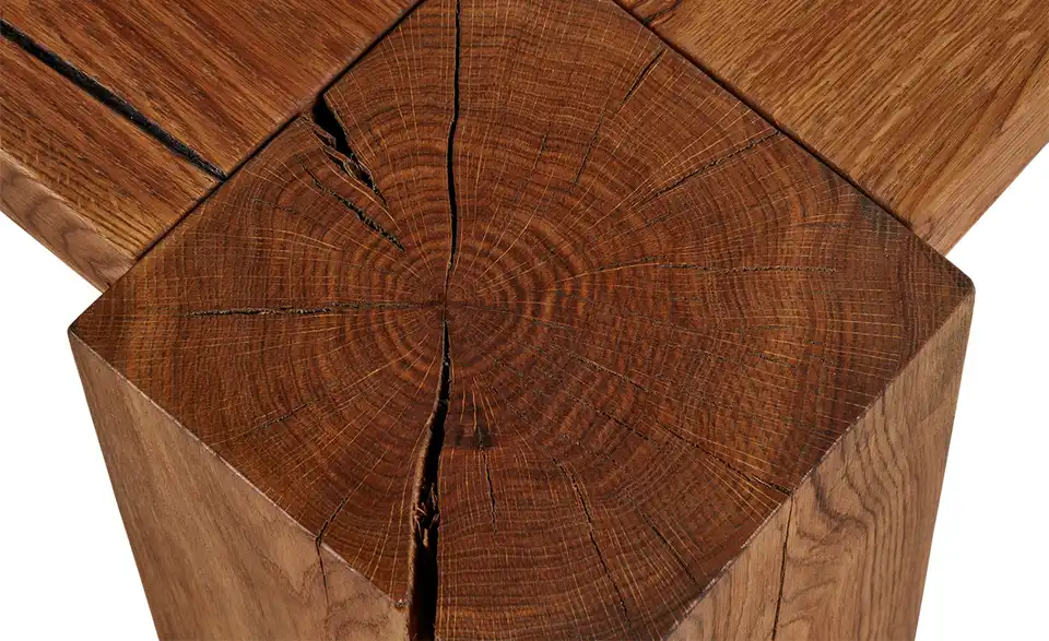 Bettgestell Kingston aus Massivholz, Detailansicht