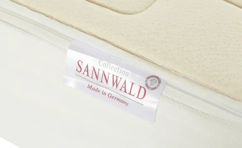 Tonnentaschenfederkernmatratze Sannwald Natur T, Detailansicht