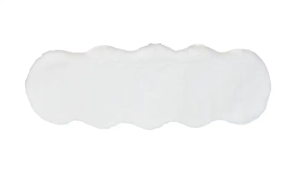 como Kunstfell mit weichem Rücken Bunny-Soft, Frontansicht