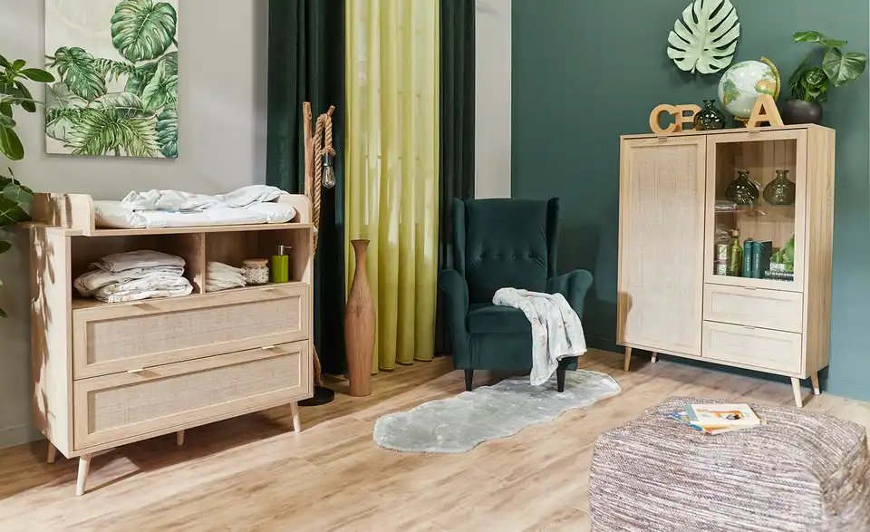 Wickelkommode Rafia, in Wohnsituation