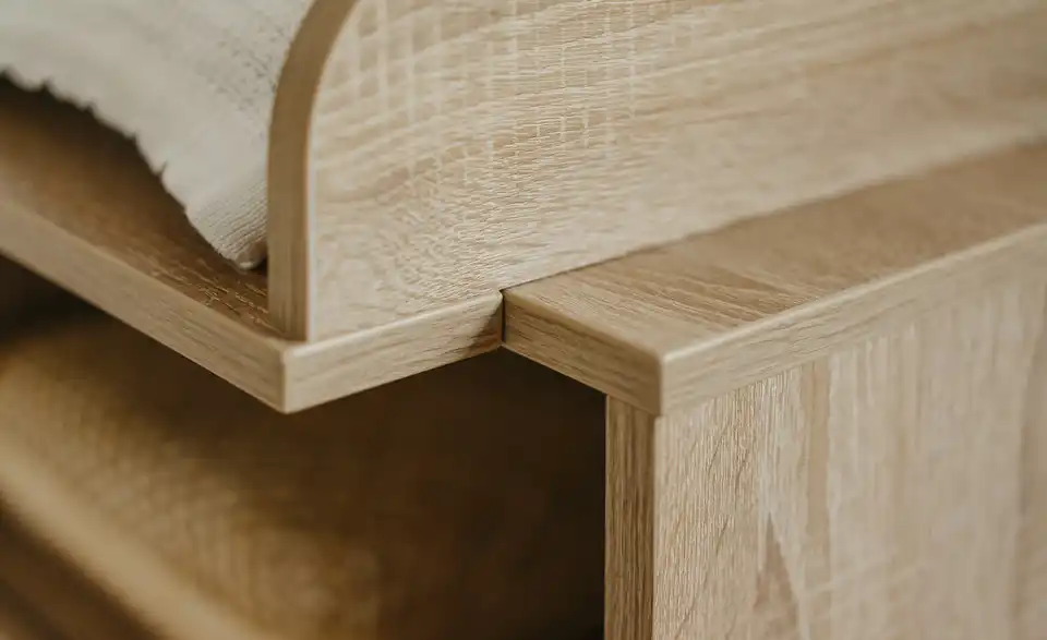 Wickelkommode Rafia, Detailansicht
