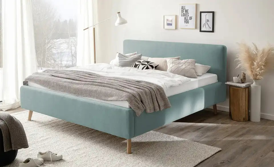 Polsterbettgestell Mattis, in Wohnsituation