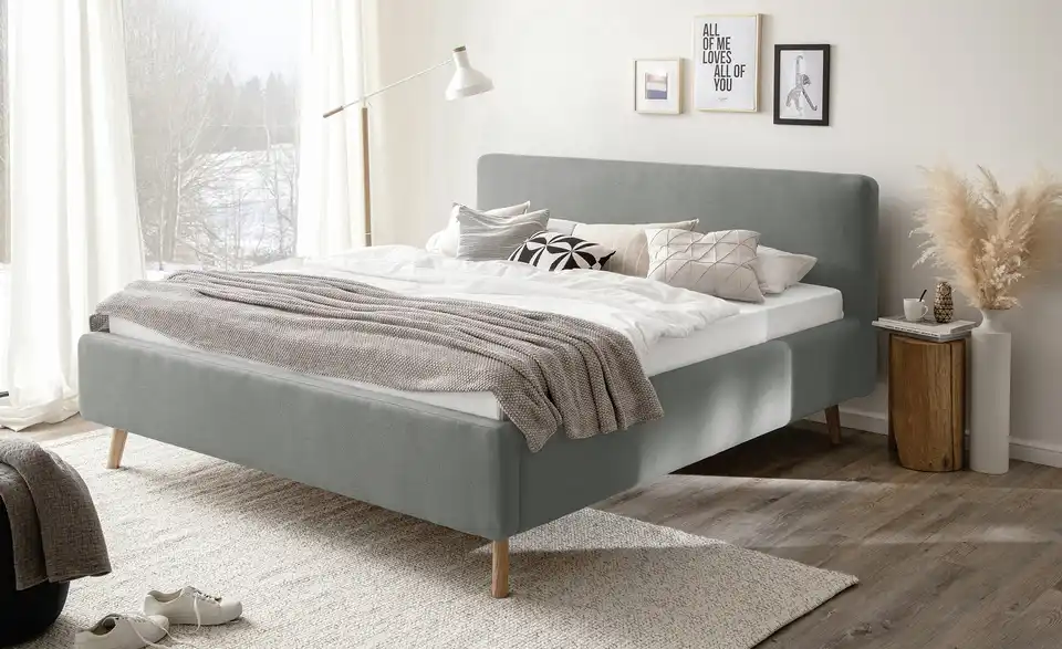 Polsterbettgestell Mattis, in Wohnsituation