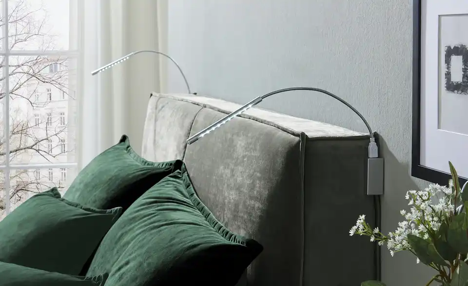 Boxi Boxspringbett 140 x 200 cm Boxi Urban, in Wohnsituation