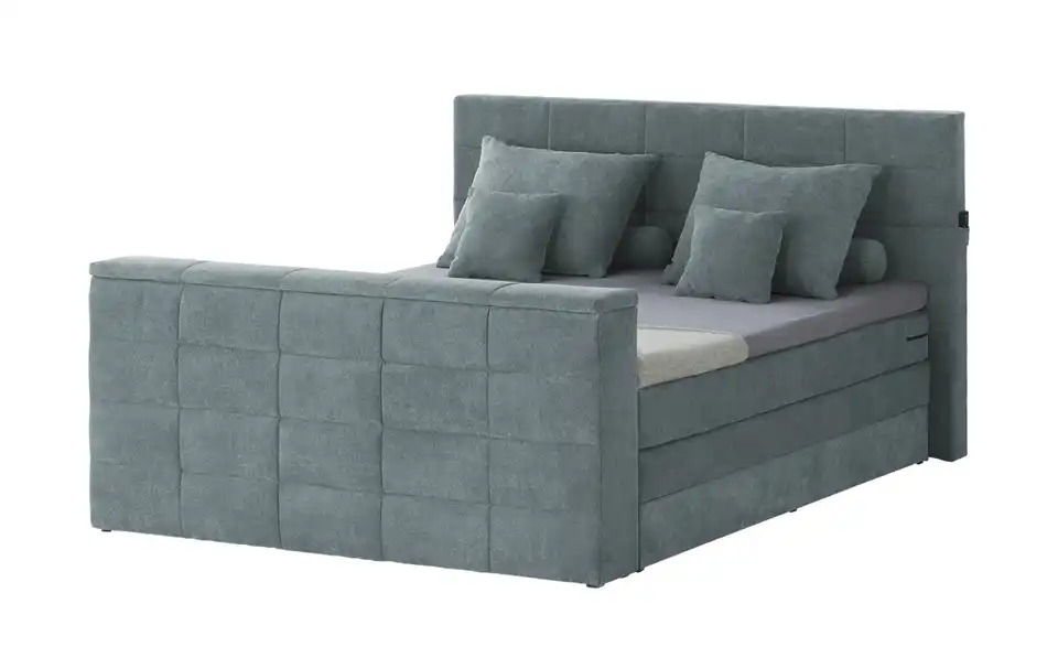 uno TV-Boxspringbett Dillon mit motorischer TV-Halterung, Perspektive