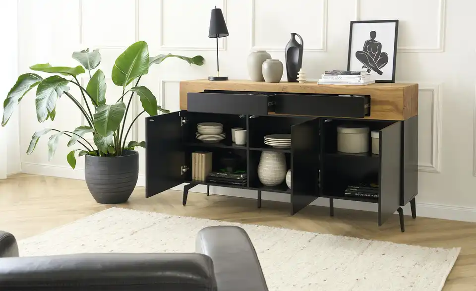 Sideboard, geöffnet