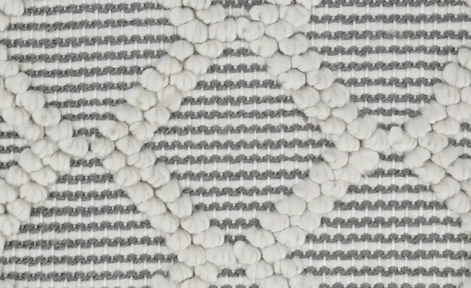 HOME STORY Kissen Grobflechtoptik, Detailansicht