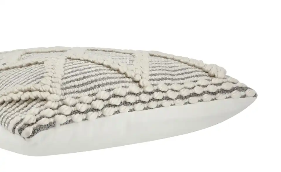 HOME STORY Kissen Grobflechtoptik, Perspektive