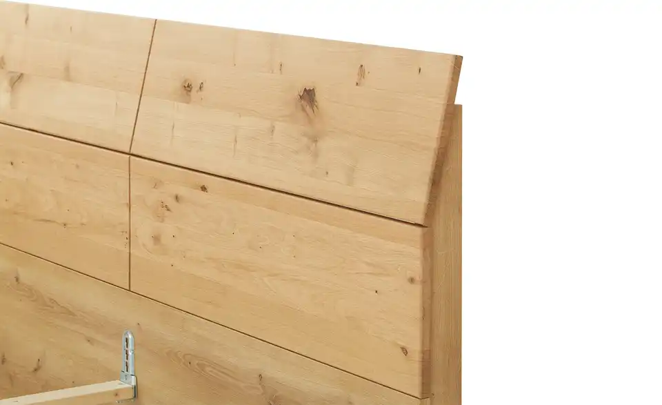 Woodford Bettgestell Smilla teilmassiv, Detailansicht