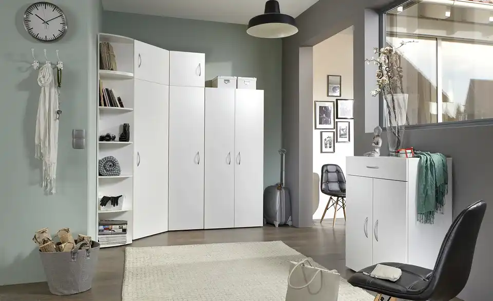 Schrank, 1-türig Multischrank-System, in Wohnsituation