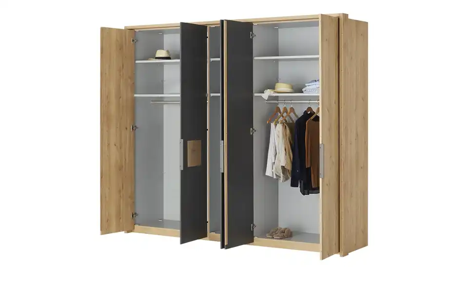 uno Drehtürenschrank Sopa, geöffnet