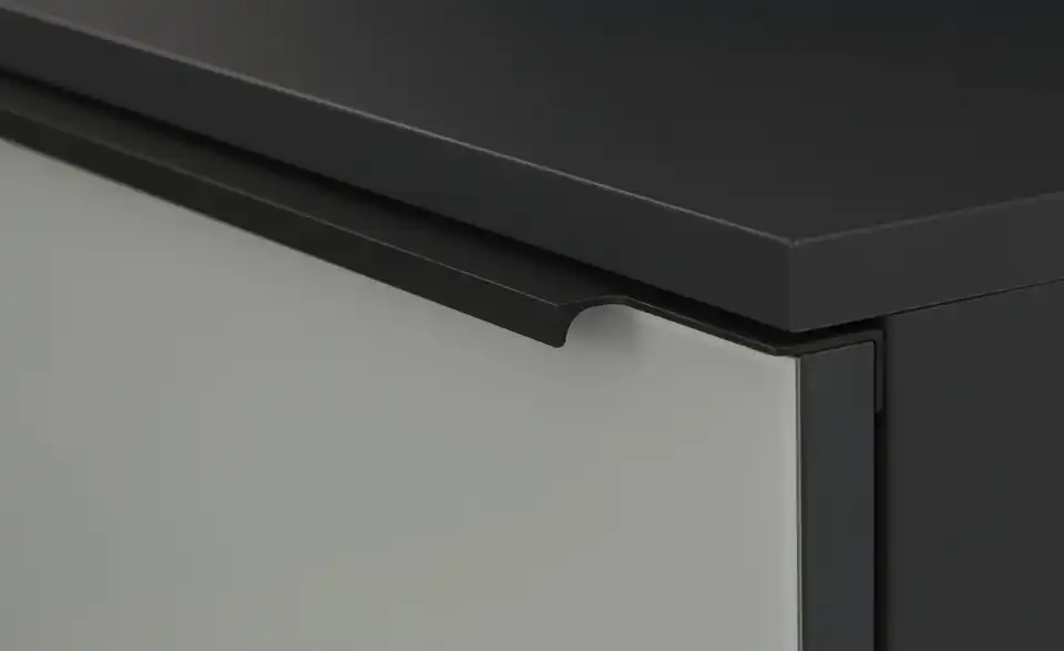 Nachtkonsolenkombination Glassystem, Detailansicht