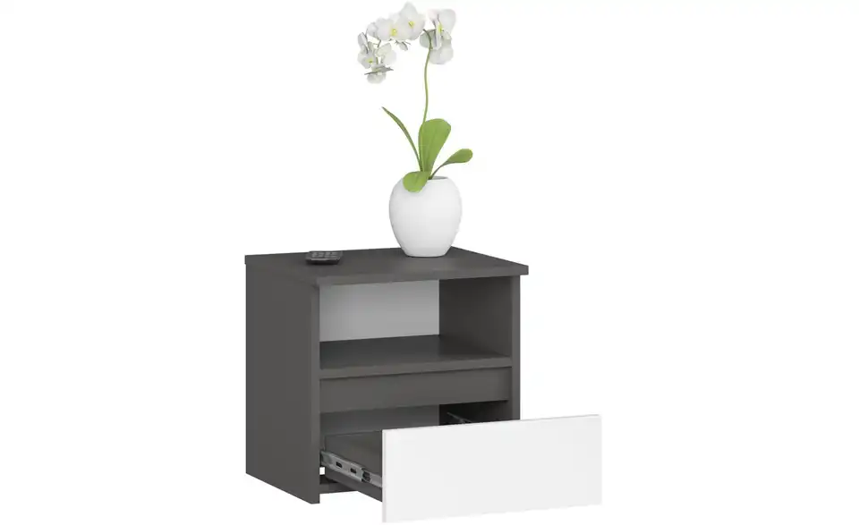 Nachttisch Carla, geöffnet