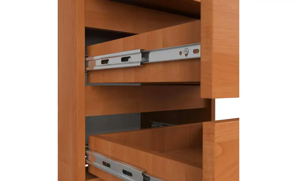 Nachttisch Carlo mit 3 Schubladen, Detailansicht