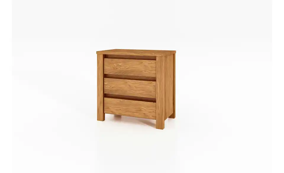 Nachttisch mit 3 Schüben, Perspektive