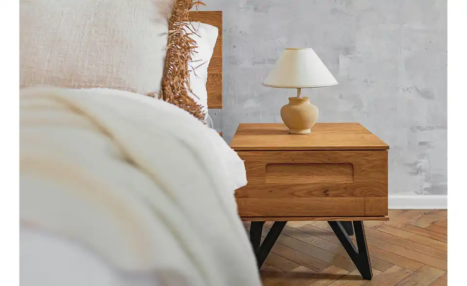 Nachttisch mit 1 Schub, in Wohnsituation