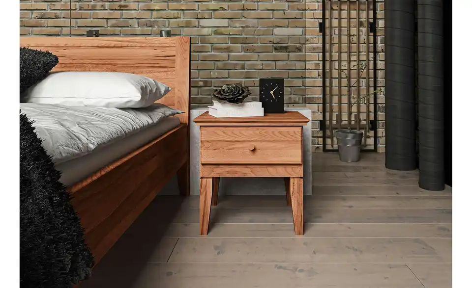 Nachttisch mit 1 Schub, in Wohnsituation