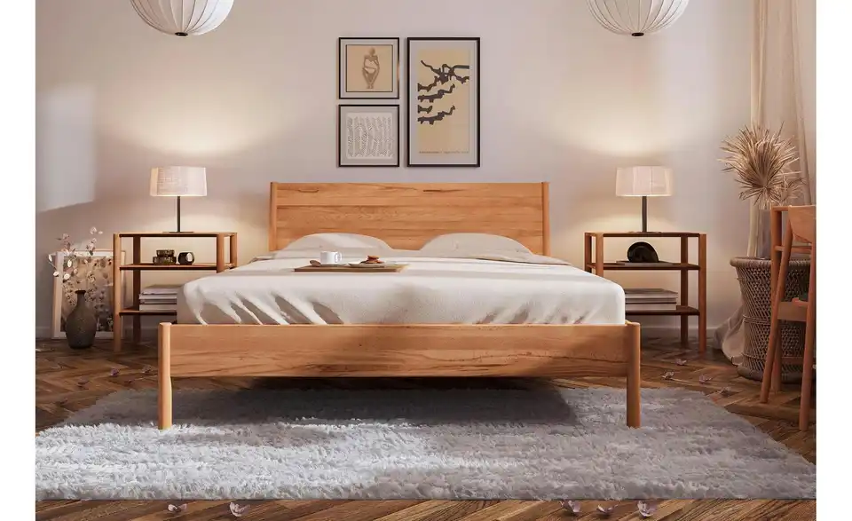 Nachttisch Regaloptik, in Wohnsituation