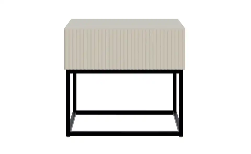 Selsey Nachtkommode Veldio mit Kufengestell, Frontansicht