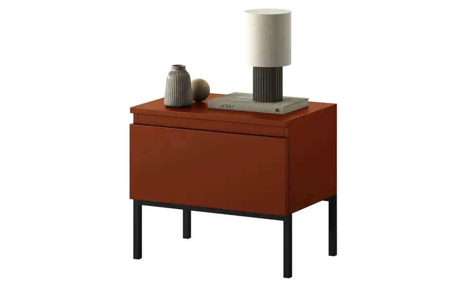 Selsey Nachtkommode Bemmi mit Kufengestell, in Wohnsituation