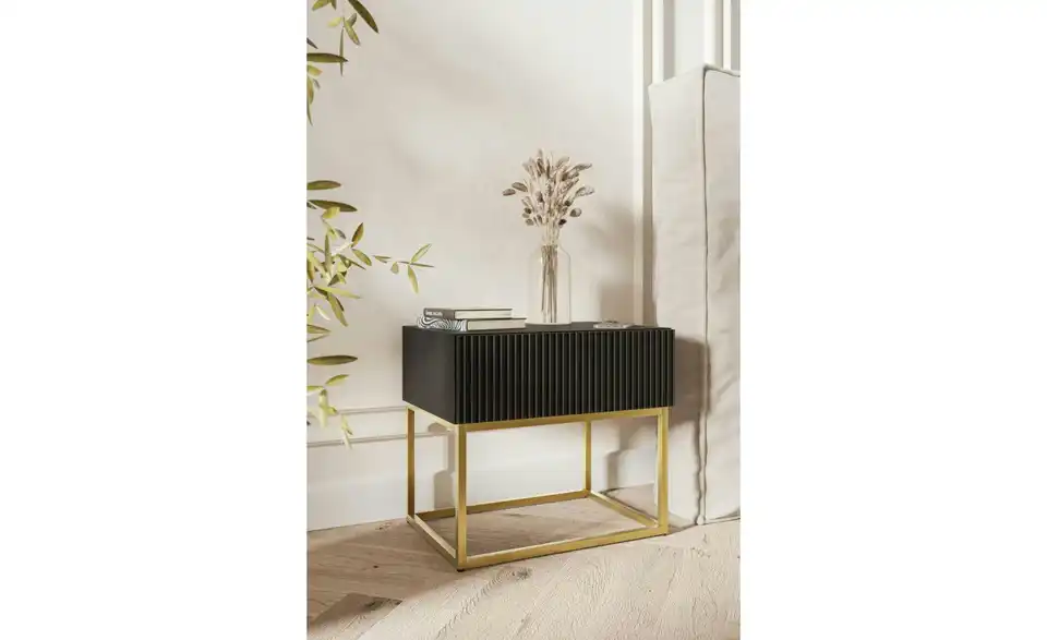 Selsey Nachtkommode Veldio mit Kufengestell, in Wohnsituation