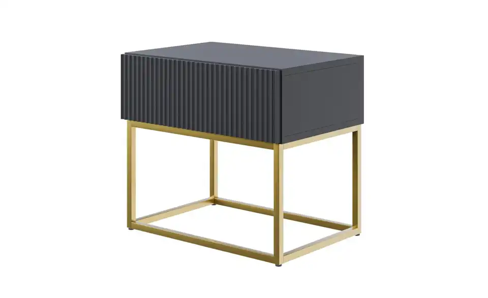 Selsey Nachtkommode Veldio mit Kufengestell, Perspektive