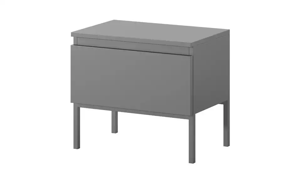 Selsey Nachtkommode Bemmi mit Kufengestell, Perspektive