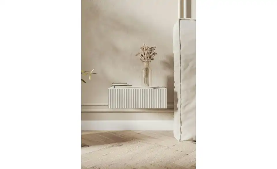 Selsey Nachtkommode Veldio hängend, in Wohnsituation