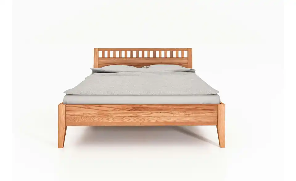 Massivholzbett Erik, Frontansicht