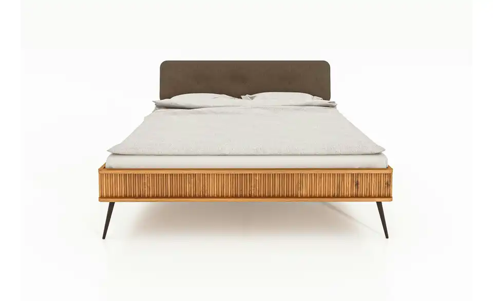 Massivholzbett Nico, Frontansicht