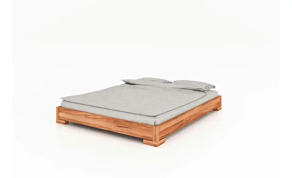 Massivholzbett Felix ohne Kopfteil, Perspektive