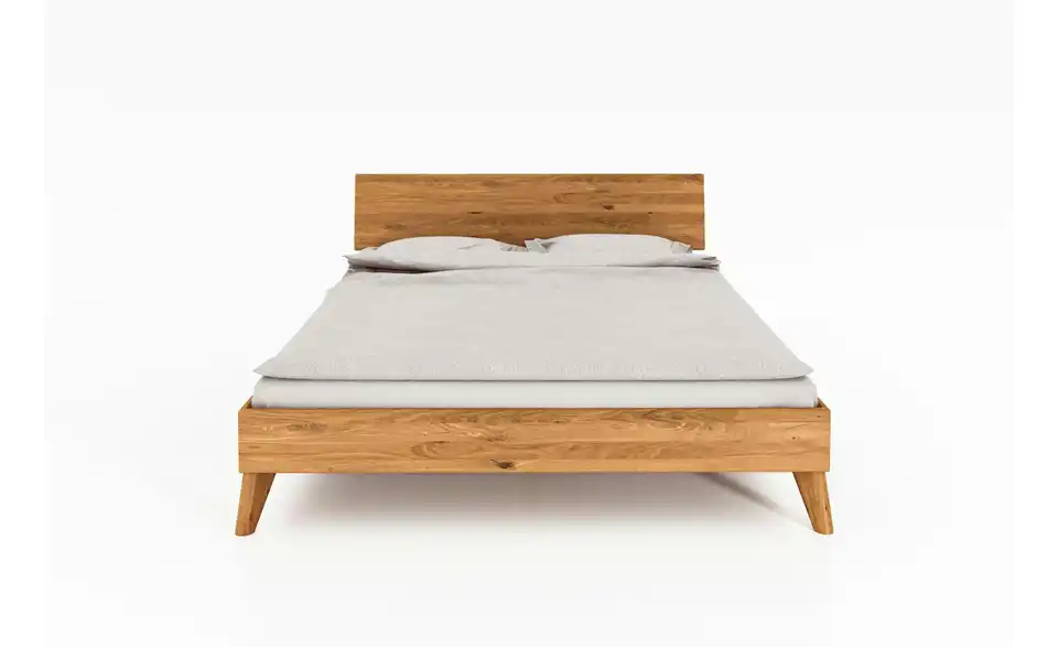 Massivholzbett Albert, Frontansicht