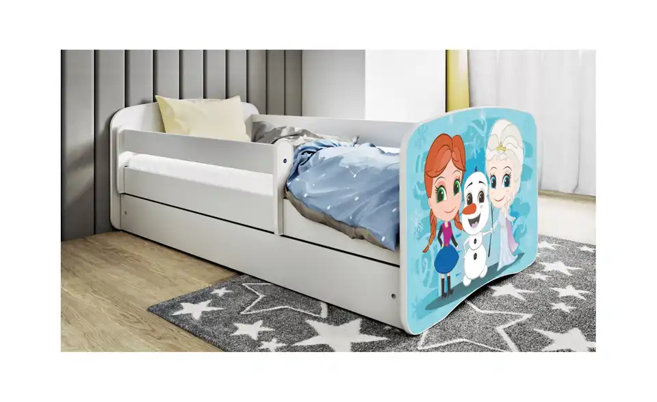 Bett Eiskönigin, in Wohnsituation