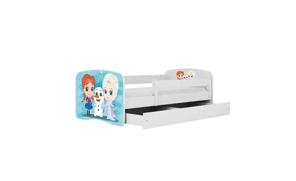 Bett Eiskönigin, geöffnet