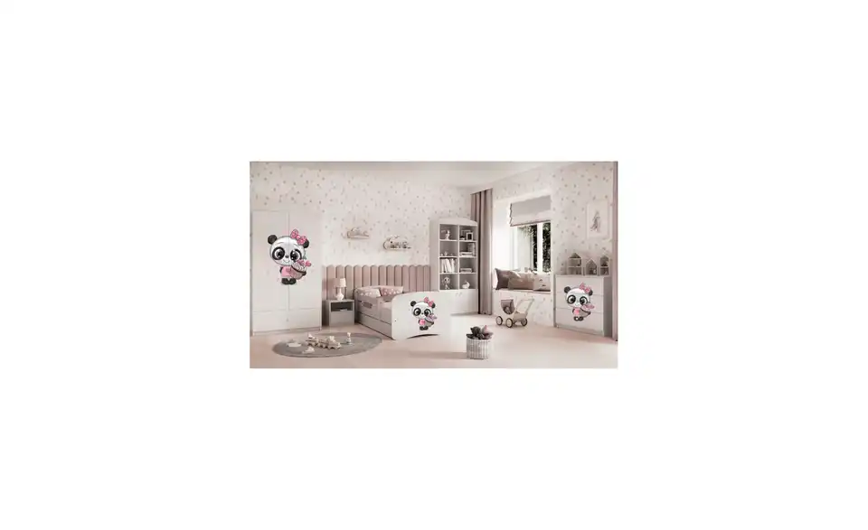 Bett Panda, in Wohnsituation