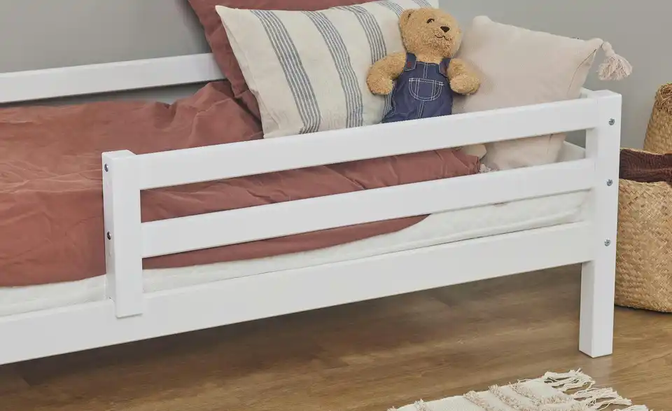 Hoppekids Juniorbett mit Rausfallschutz, Detailansicht