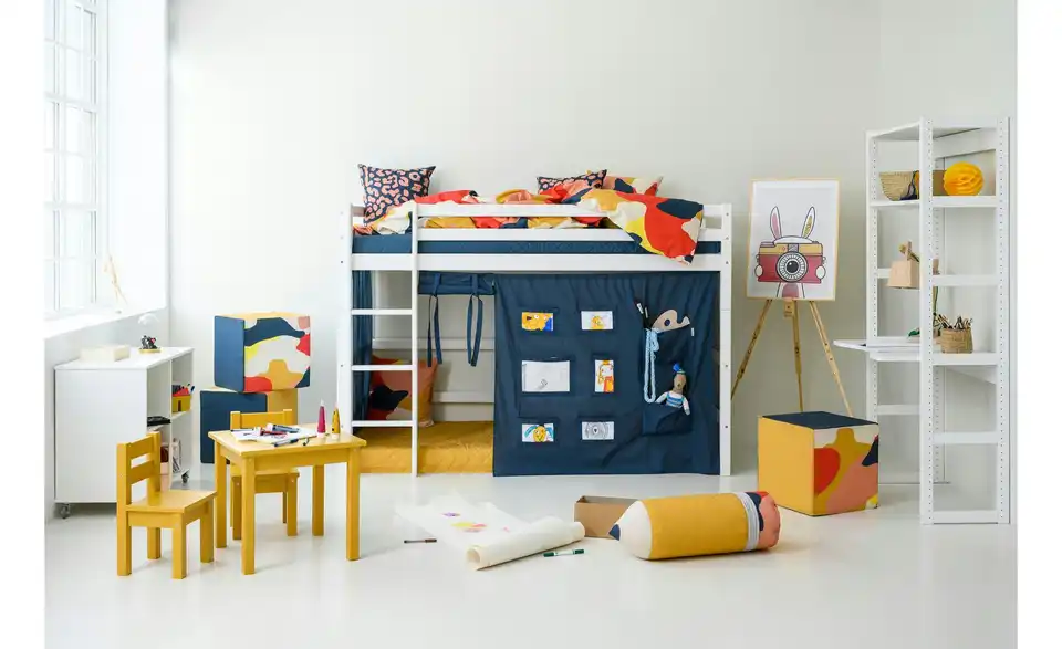 Hoppekids Sitzwürfel Creator, in Wohnsituation