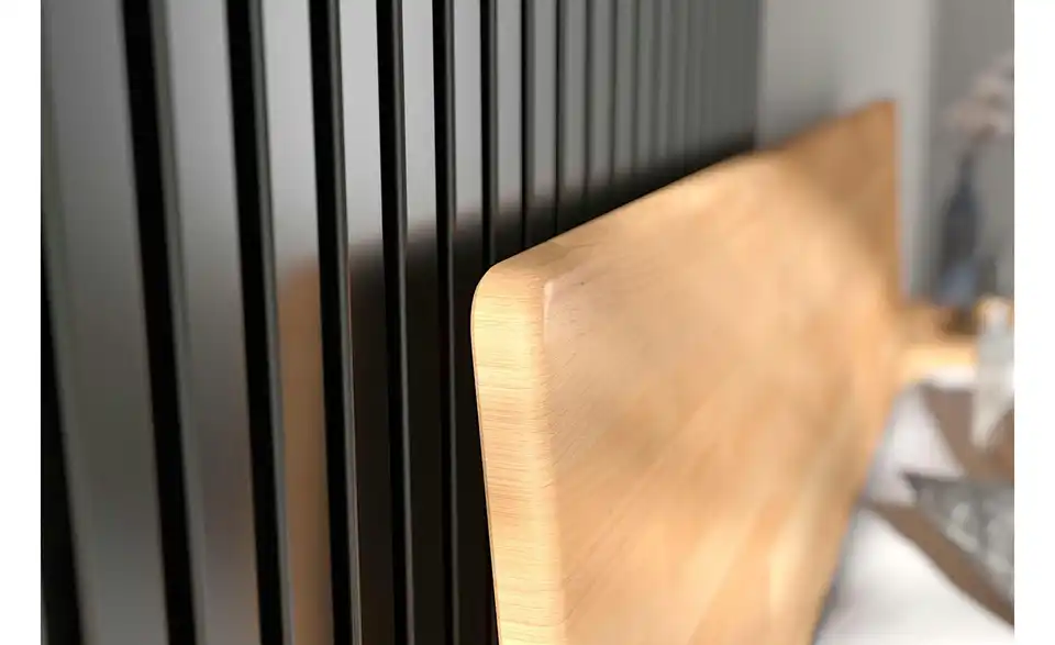 Massivholzbett Ammer Buche, Detailansicht