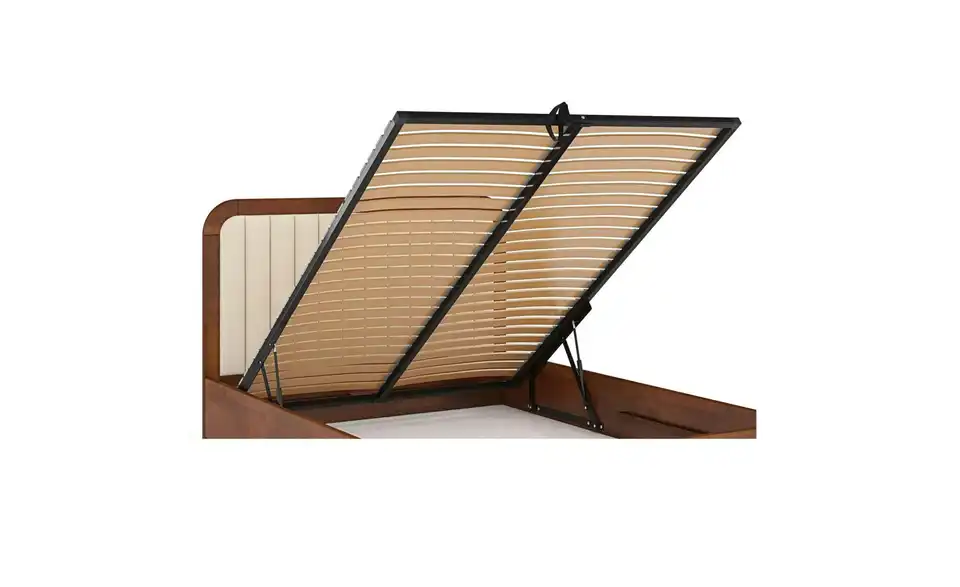 Massivholzbett Modena, Detailansicht