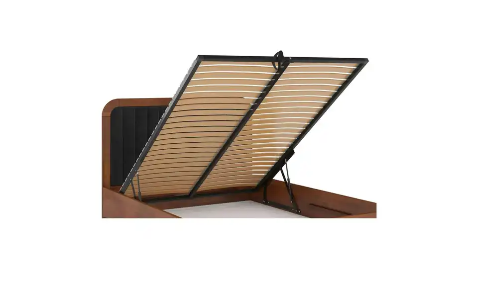 Massivholzbett Modena, Detailansicht