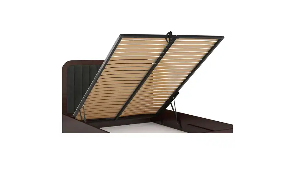 Massivholzbett Modena, Detailansicht