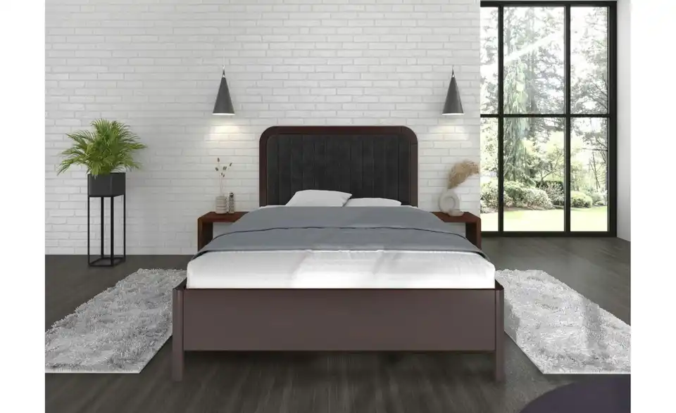 Massivholzbett Modena, in Wohnsituation