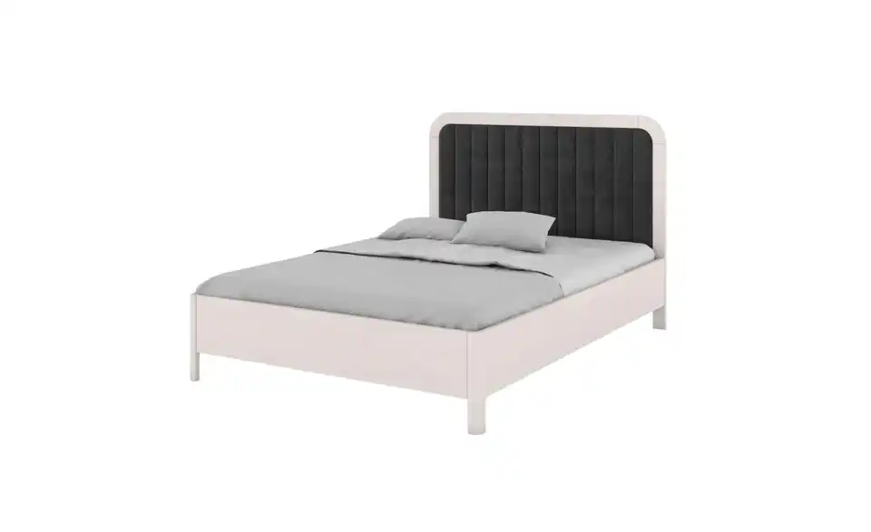 Massivholzbett Modena, Perspektive