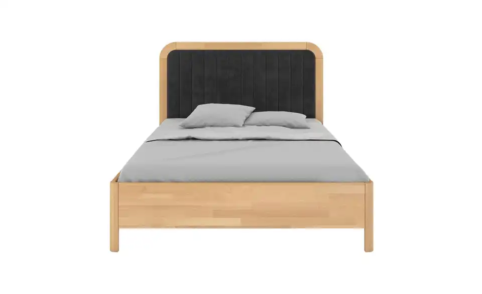 Massivholzbett Modena, Frontansicht
