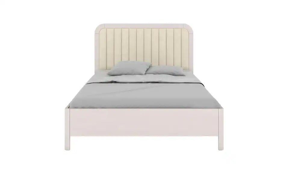 Massivholzbett Modena, Frontansicht