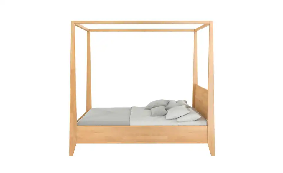 Himmelbett Canopy aus Massivholz, Profilansicht