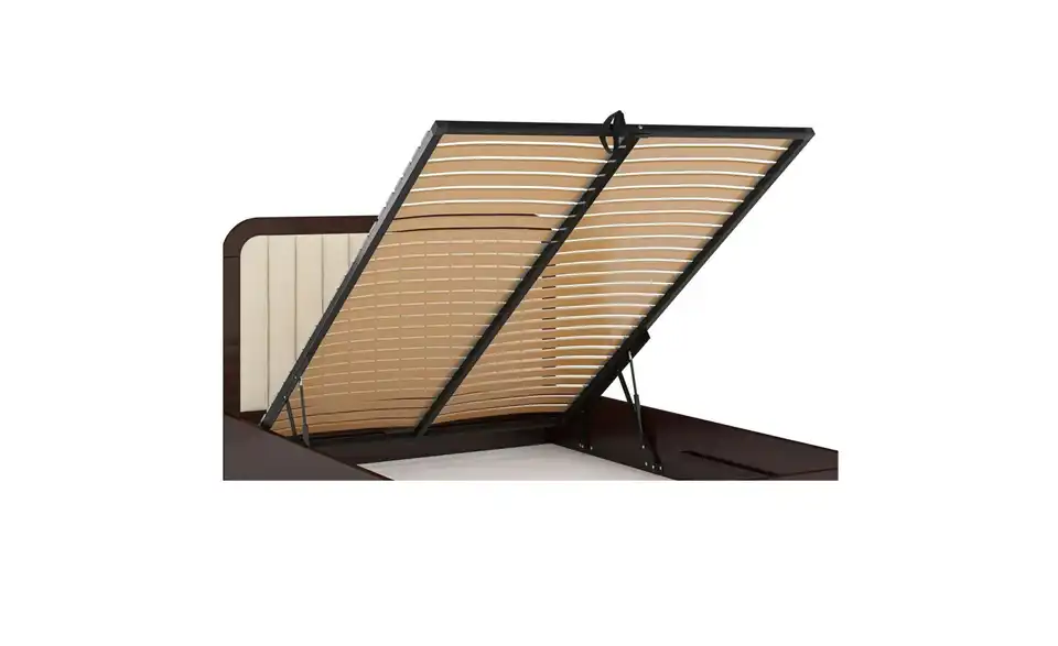 Massivholzbett Modena, Detailansicht